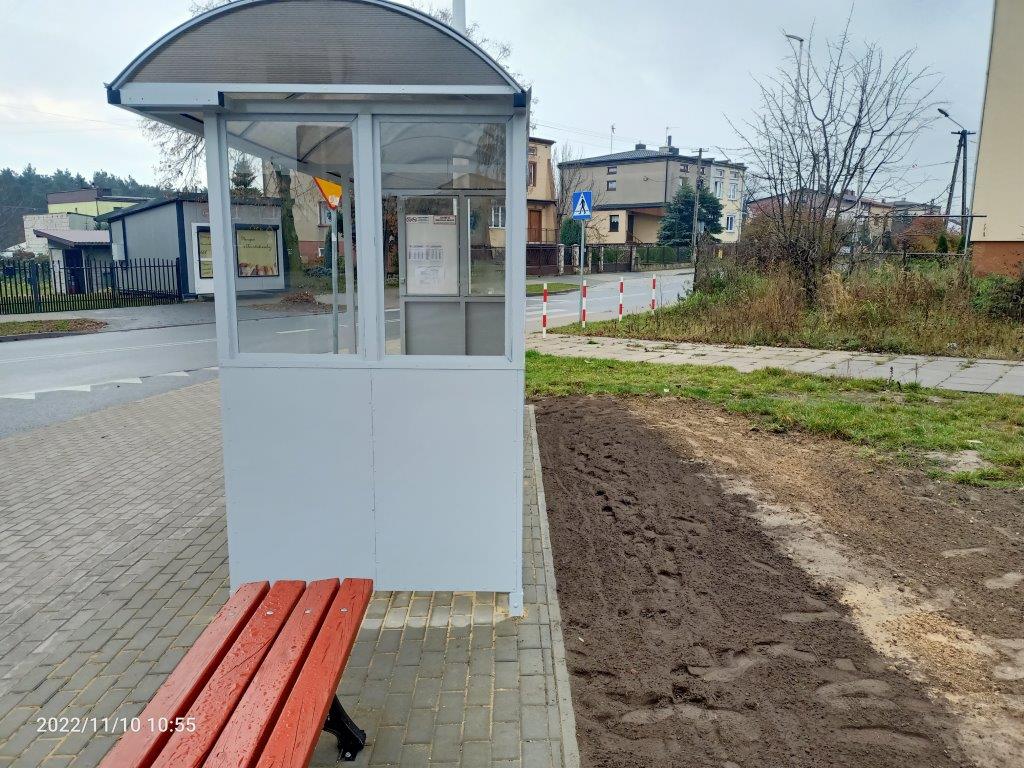 Zarząd Dróg i Utrzymania Miasta w Piotrkowie Trybunalskim | Nowa wiata